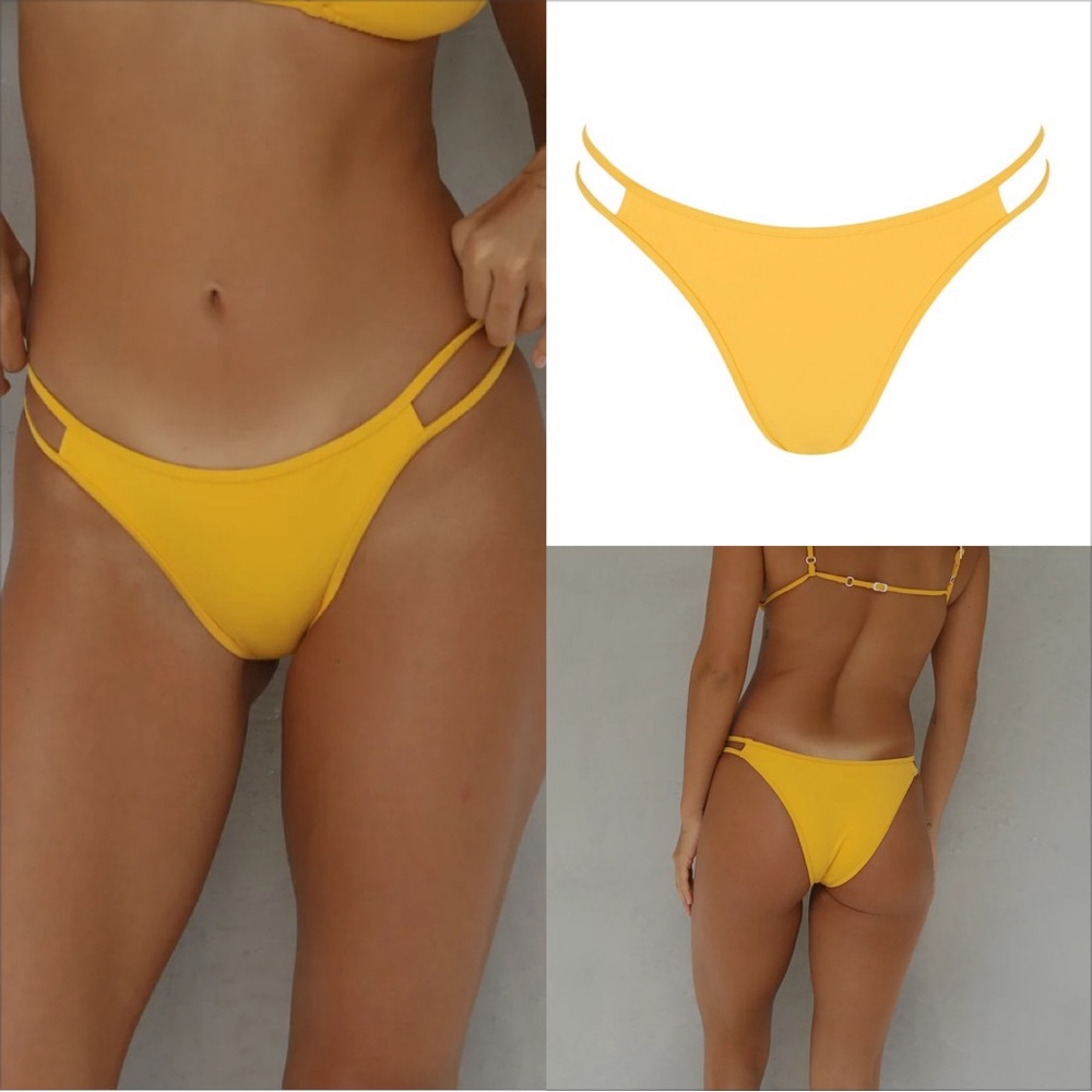Toast Swim Double Strap Bikini Bottom